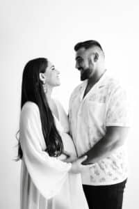 Couple Studio Maternity Pictures | Pricing For Maternity Photography In Dallas