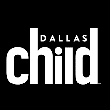 DFW Child Magazine feature logo for Lily Hayes Photography, a luxury maternity and newborn photographer in Dallas, Texas.