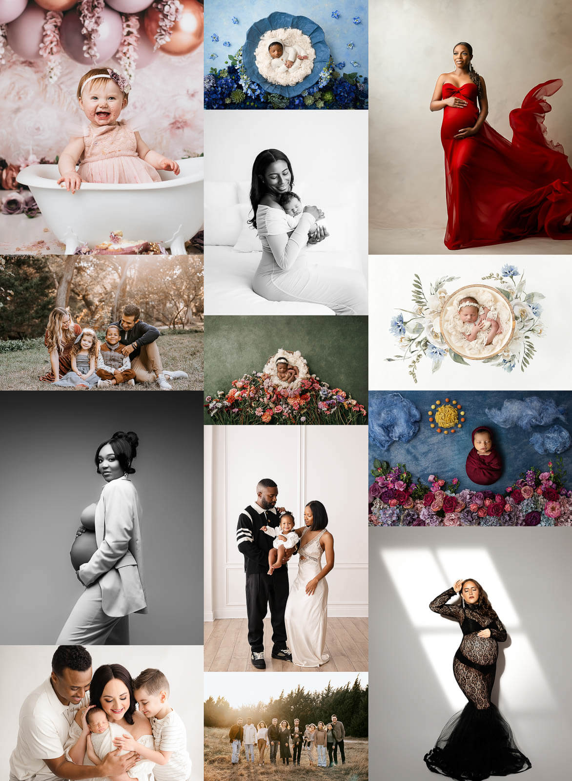 Dallas portrait photographer featuring maternity, newborn, cake smash and family photography by Lily Hayes Photography