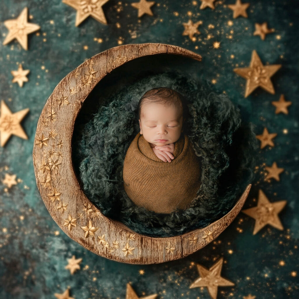 Posed Newborn Photography Using Composite Safe Posing Techniques